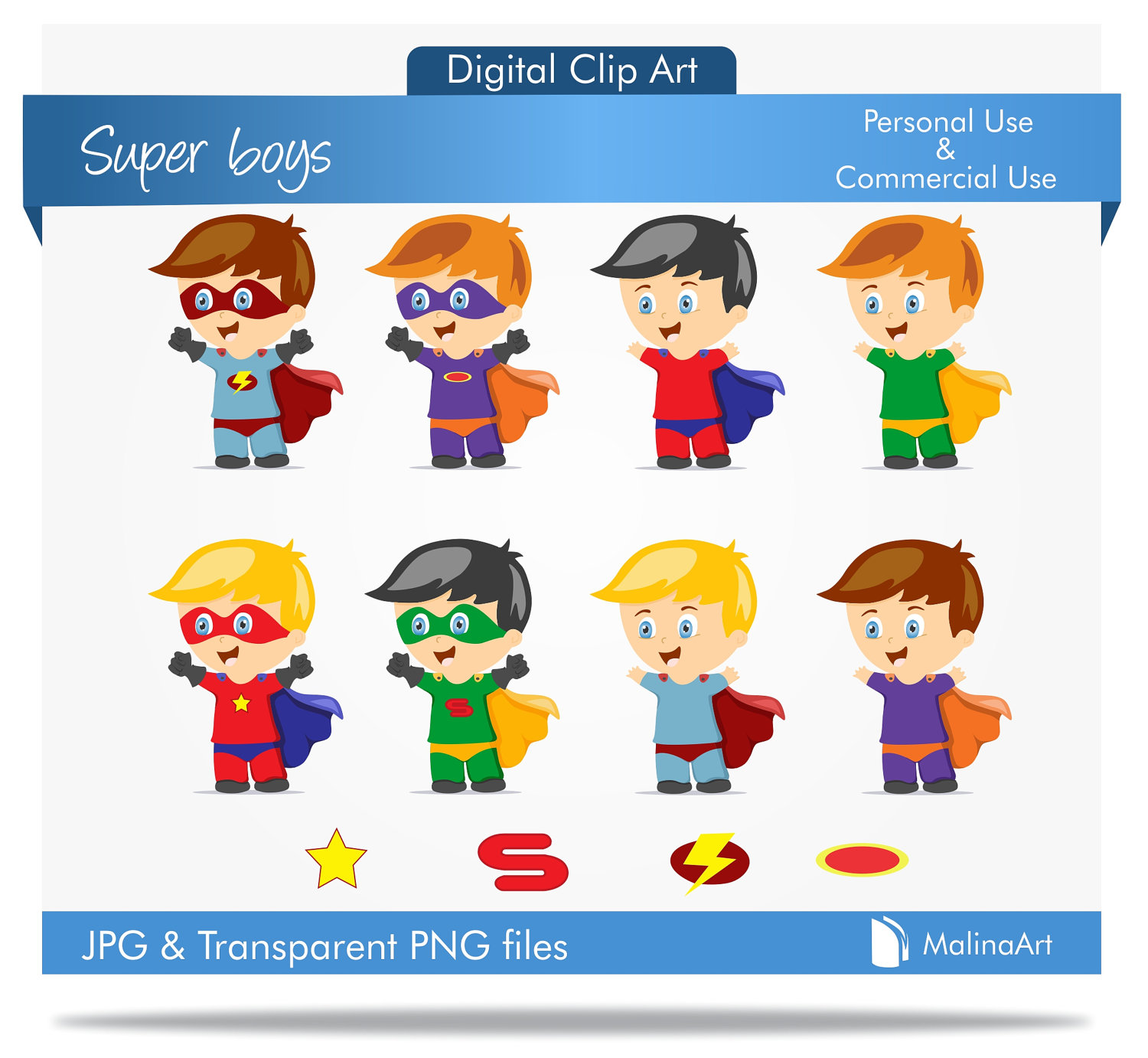 Kid Superhero Clipart images & pictures - NearPics
