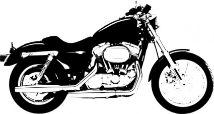 Claydowling Harley Davidson Sportster Clip Art-vector Clip Art ...