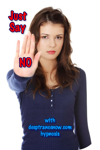 Learn to Say No Hypnosis CDs and mp3 downloads, subliminal ...