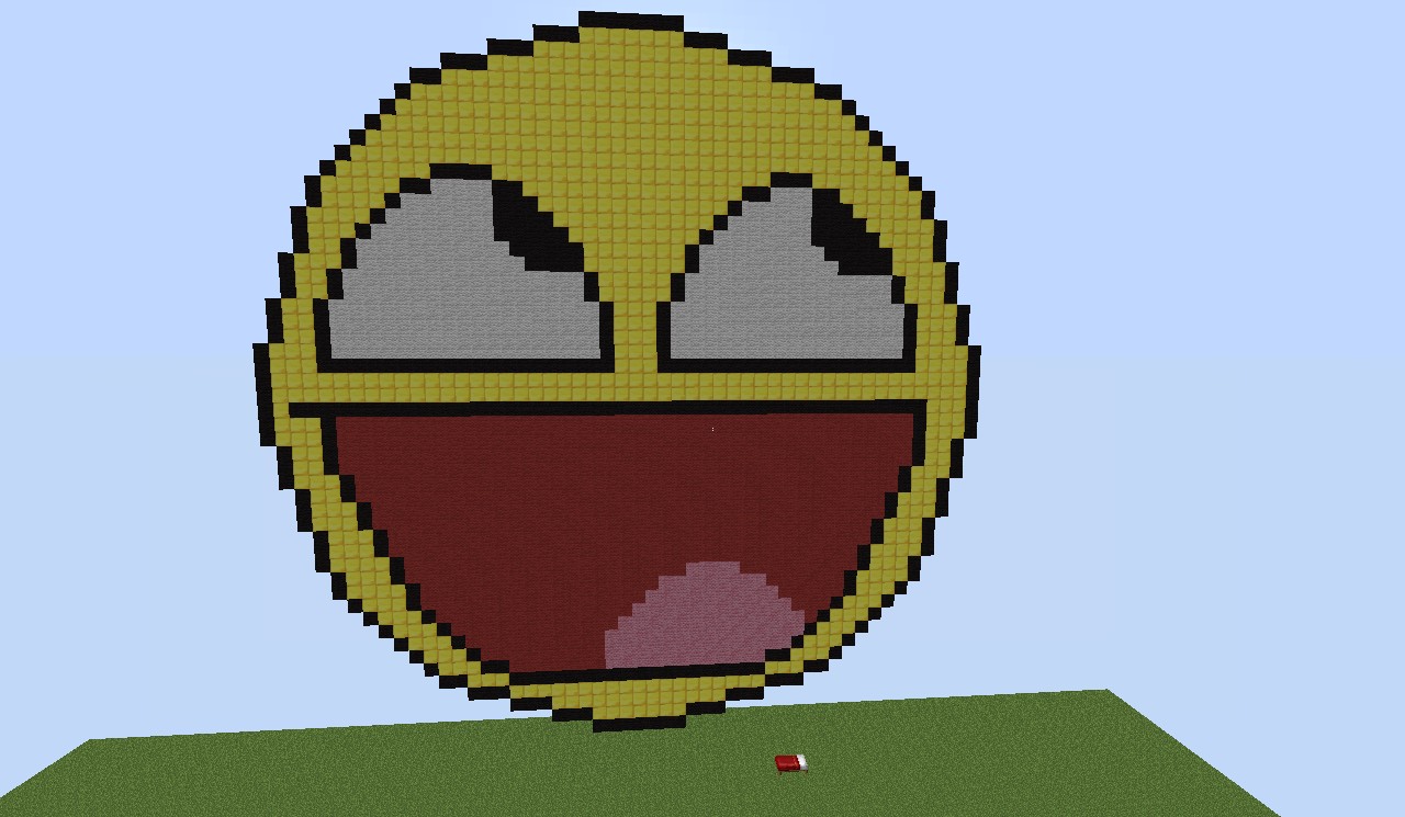 LOL smiley faces Minecraft Project
