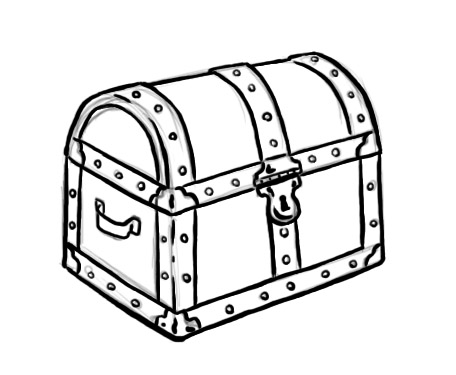 How to Draw a Treasure Chest: 10 Steps (with Pictures) - wikiHow
