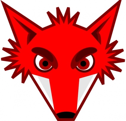 Fox Head clip art - Download free Other vectors