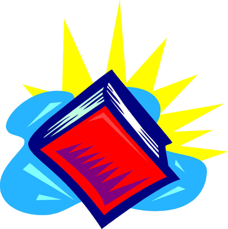 Open Book Clip Art Template