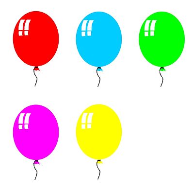Birthday Balloons Clipart | Clipart Panda - Free Clipart Images