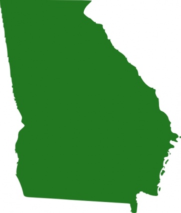 State Of Georgia Map clip art - Download free Other vectors