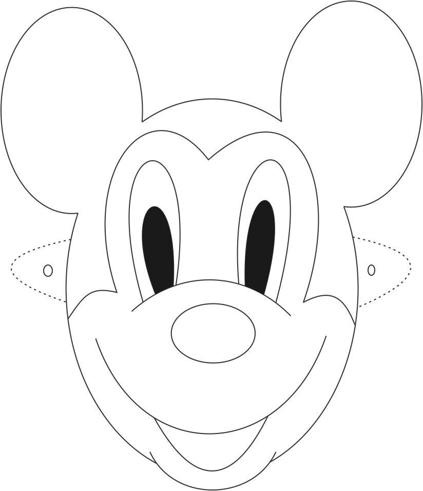Mickey Mouse Face Disney Images & Pictures - Becuo