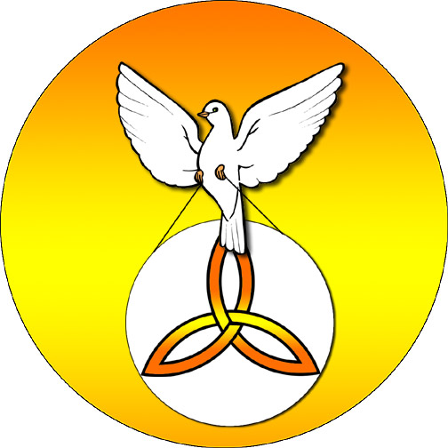 Two Hearts Design - Holy Spirit - Dove Clipart