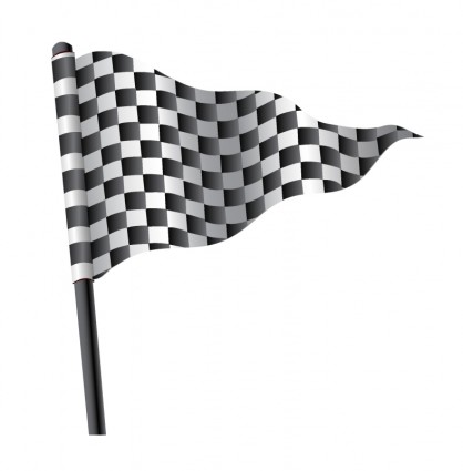 Checkered flag Vector clip art - Free vector for free download