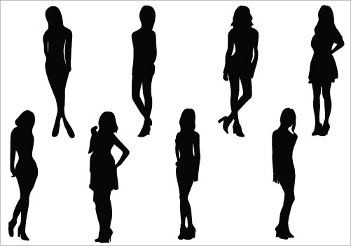 Woman Silhouette Vector Free Download - ClipArt Best