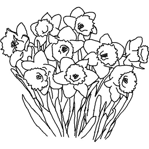 Spring Flowers Drawing - ClipArt Best