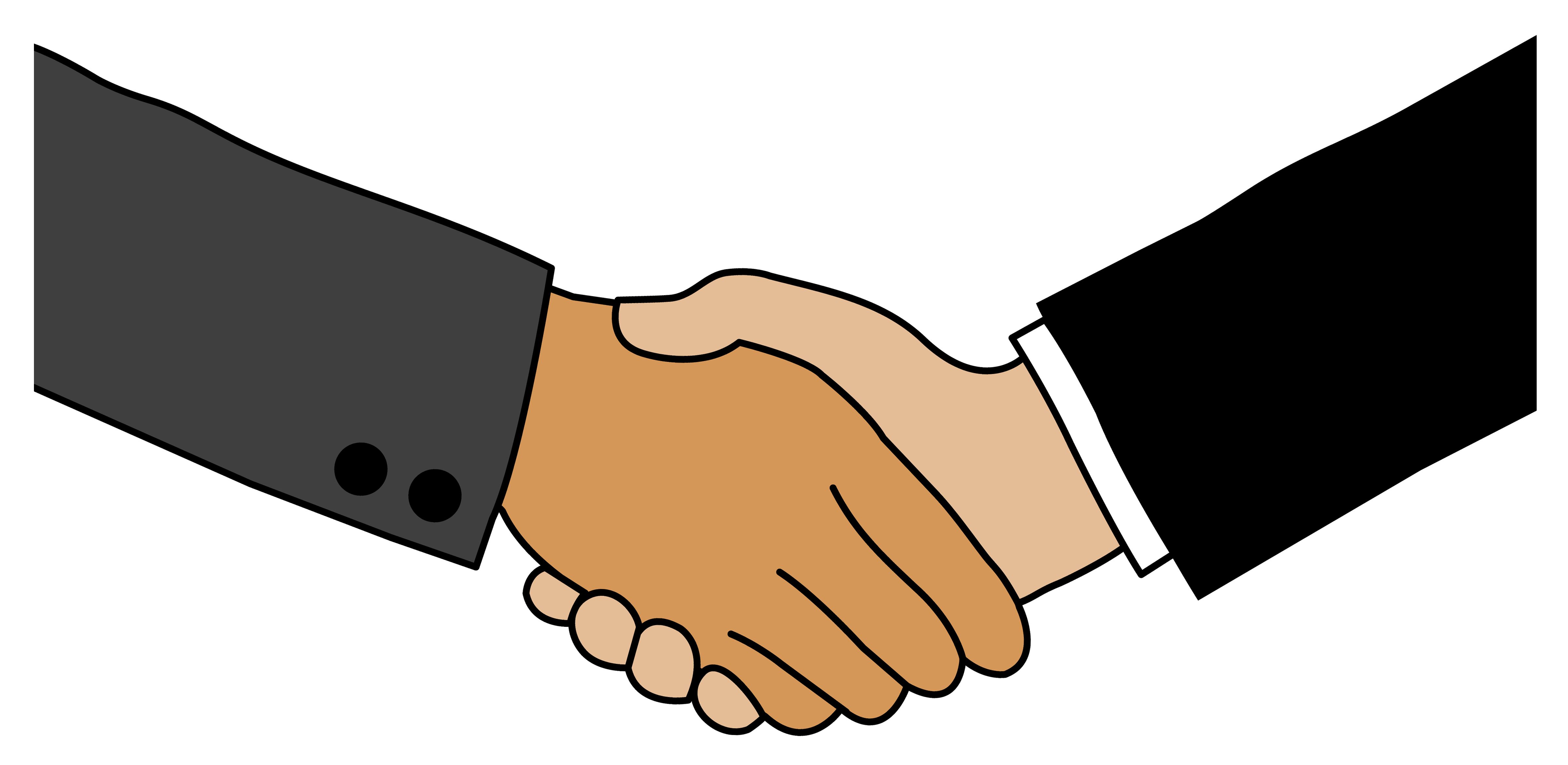 Clip Art Handshake - Cliparts.co