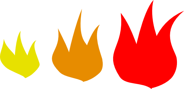Flame Stencils Printable - Cliparts.co