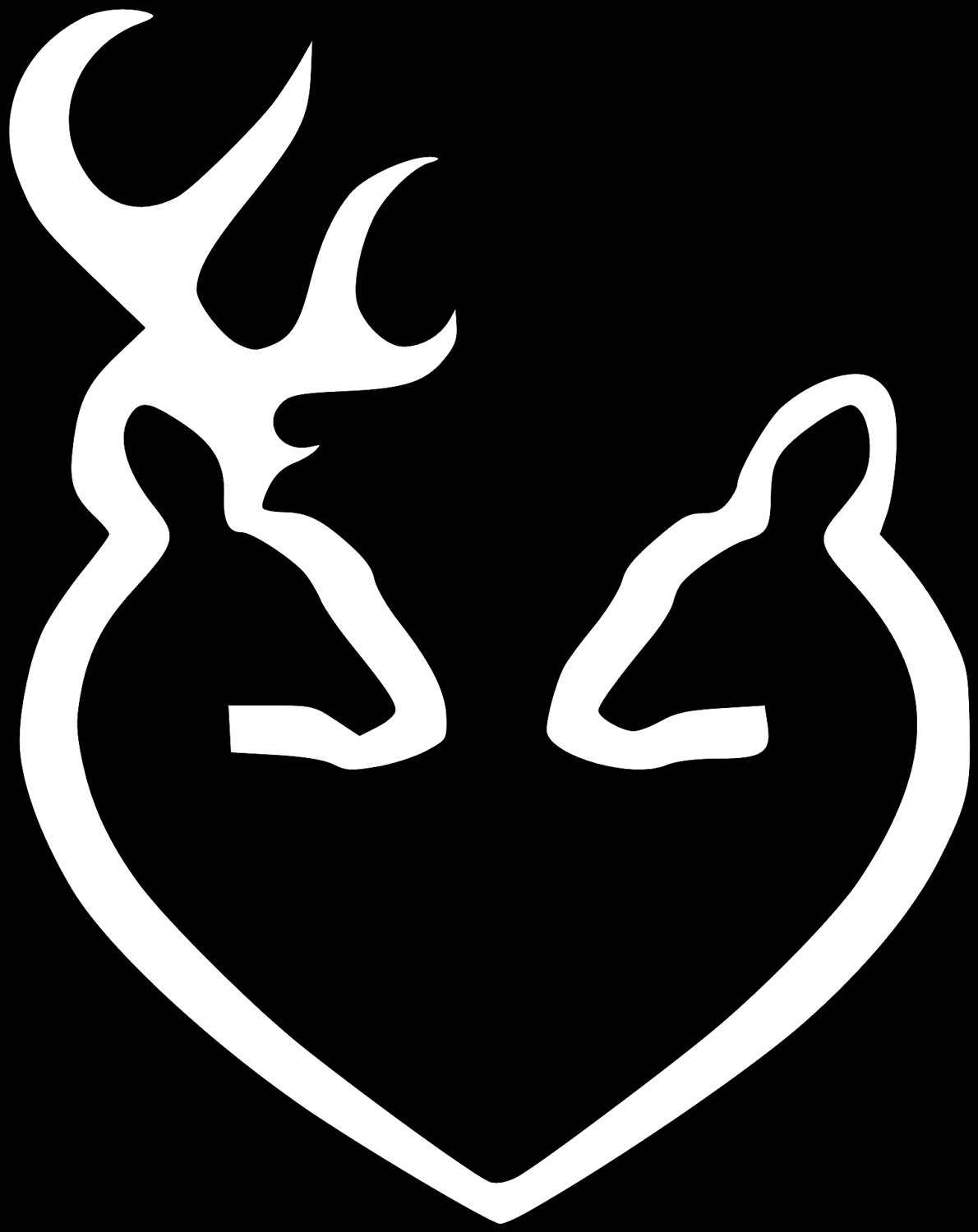 Browning Logo Heart - ClipArt Best