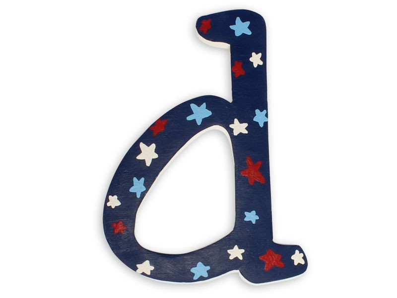 Rubber Duck Painted Wood Letters - Star Painted Wooden Letters ...