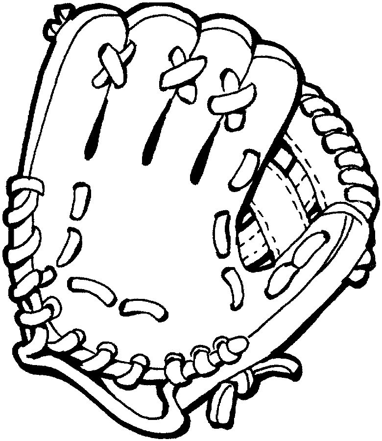 Cartoon Baseball Glove