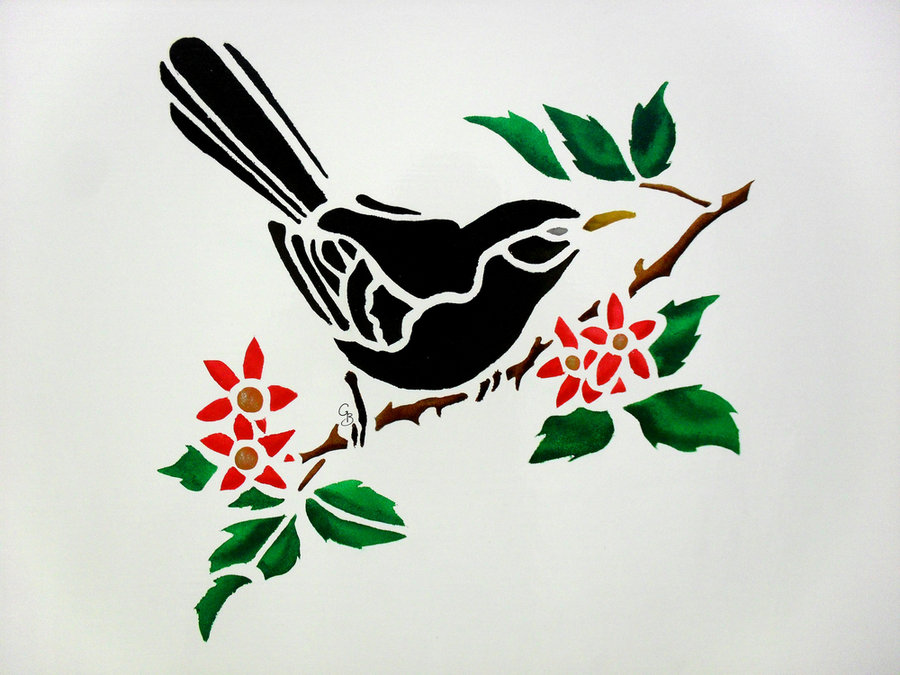 Blackbird Stencil by Raz1982 on deviantART