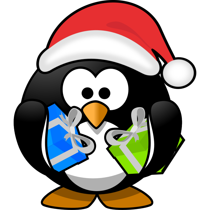 Christmas Penguin Clip Art Cliparts.co