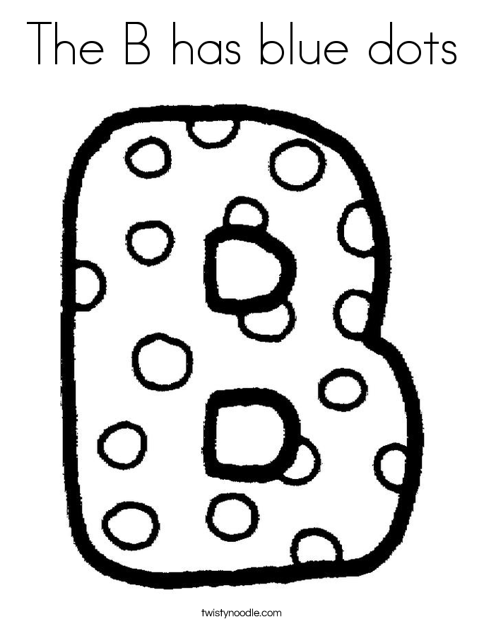 letter s dot Colouring Pages
