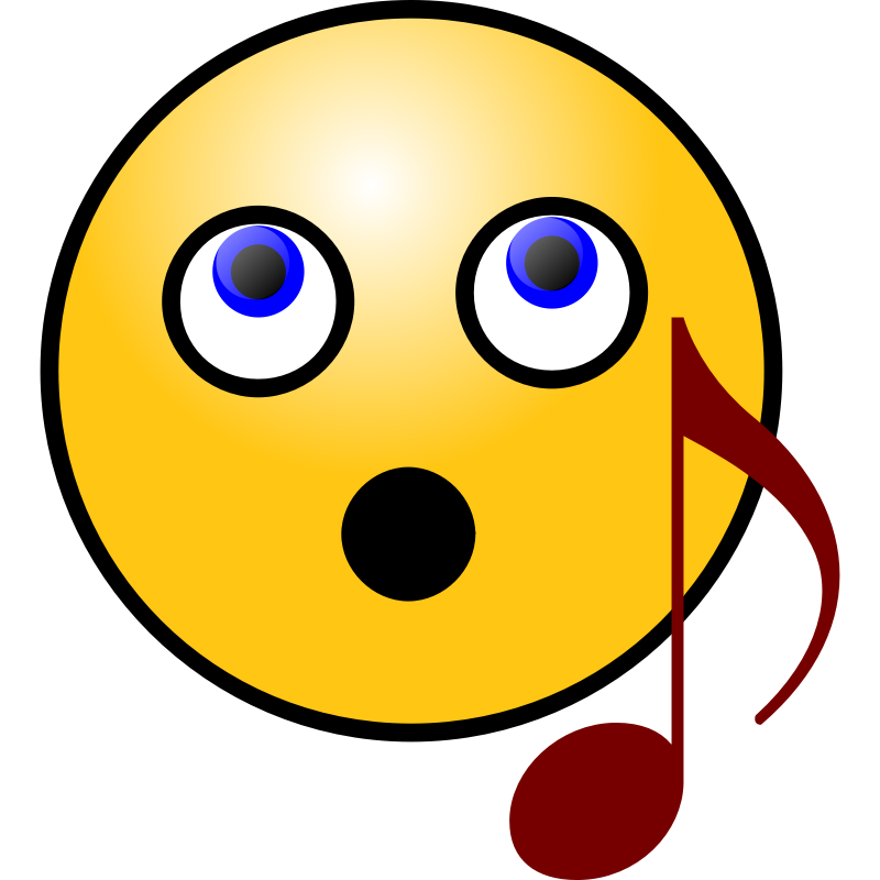 Smiley Face With Music Images & Pictures - Becuo