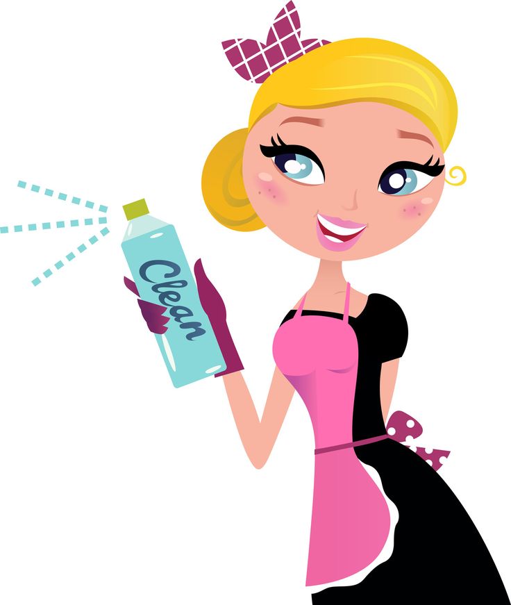 Maid Service Illustration | :: Cleaning Clip Art & Illustrations :: |…