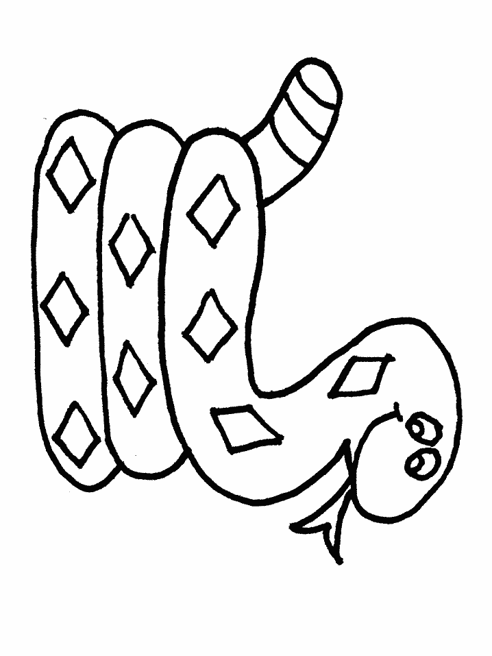 snake coloring page site | thingkid.