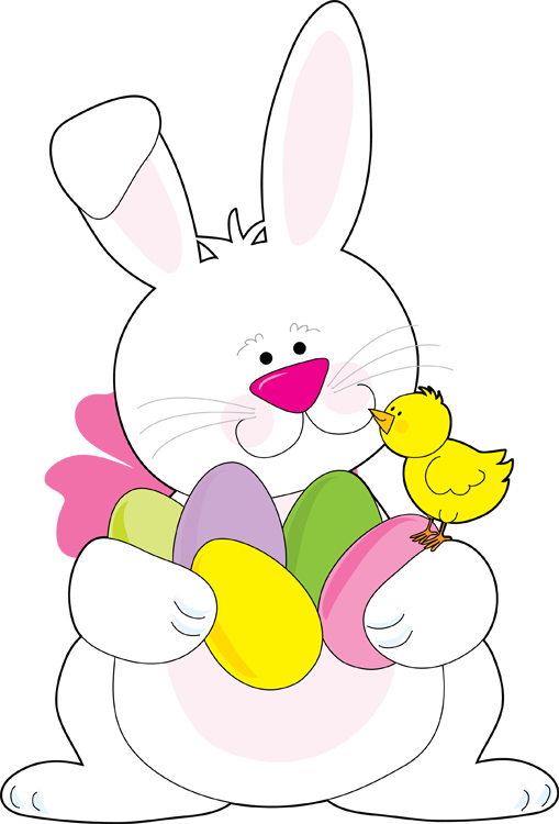 Happy Easter Bunny Clipart | quoteeveryday.