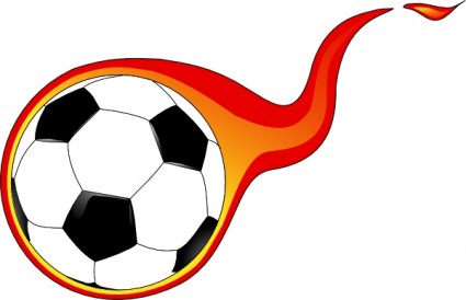 Flaming Soccer Ball clip art | Vector Clip Art - ClipArt Best ...