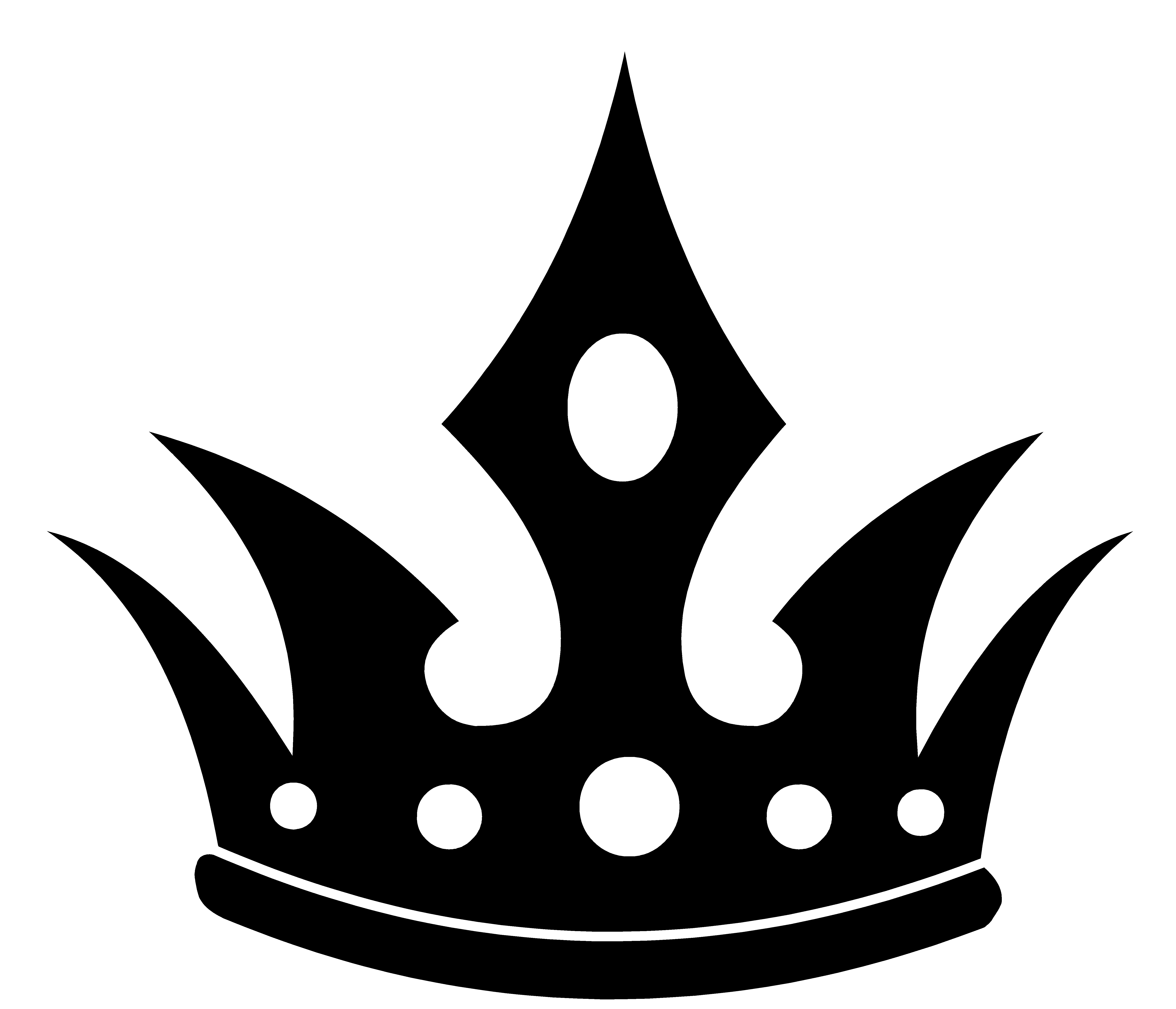Princess Crown Clipart Black And White Clipart Panda Free 