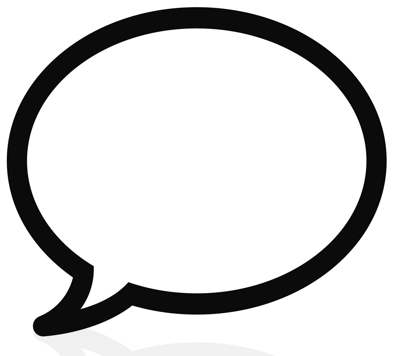 Speech Bubble Template Cliparts co