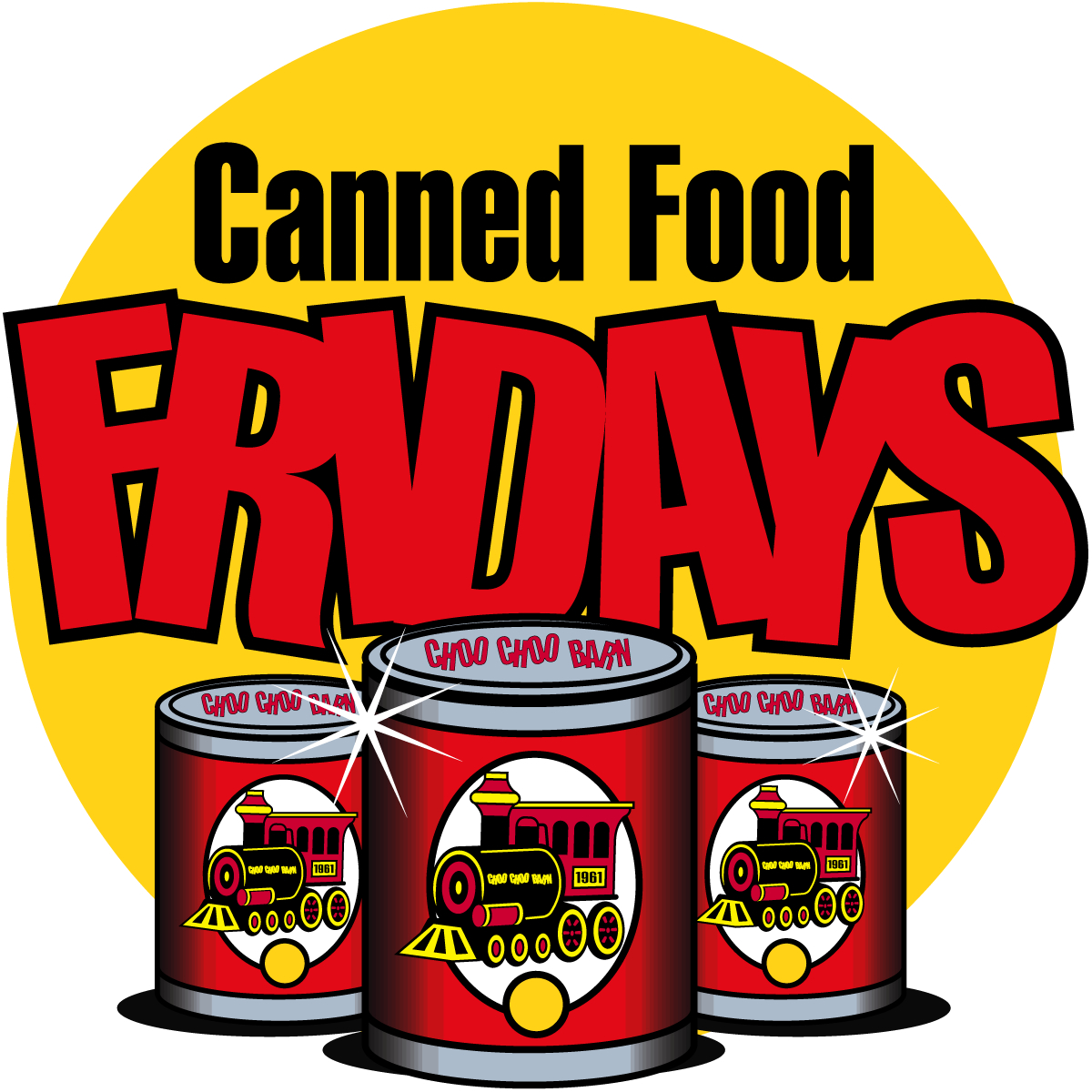 Canned Food Fridays | The Choo Choo Barn – Strasburg, PA