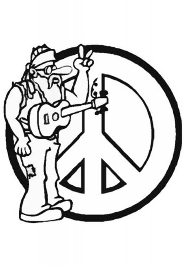 free-peace-sign-coloring-pages ...