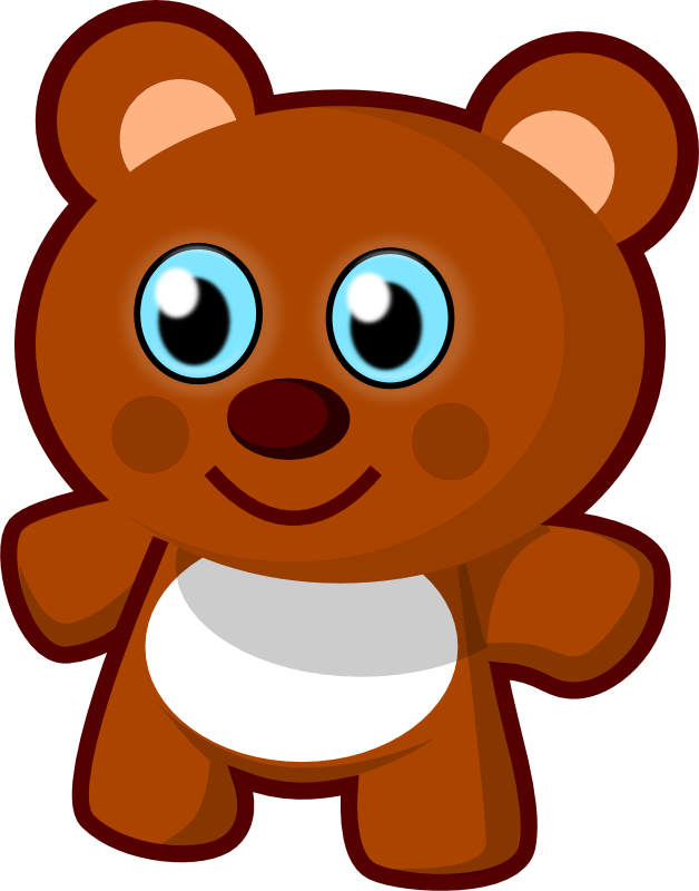 Clipart - Little Bear Toy