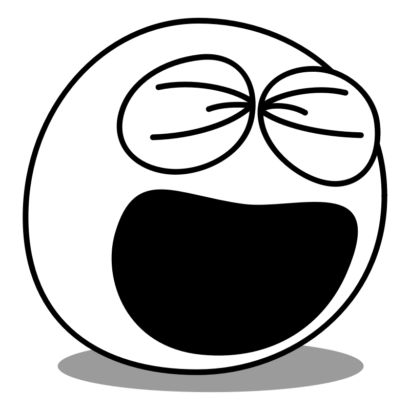 Clipart - Buddy laughing