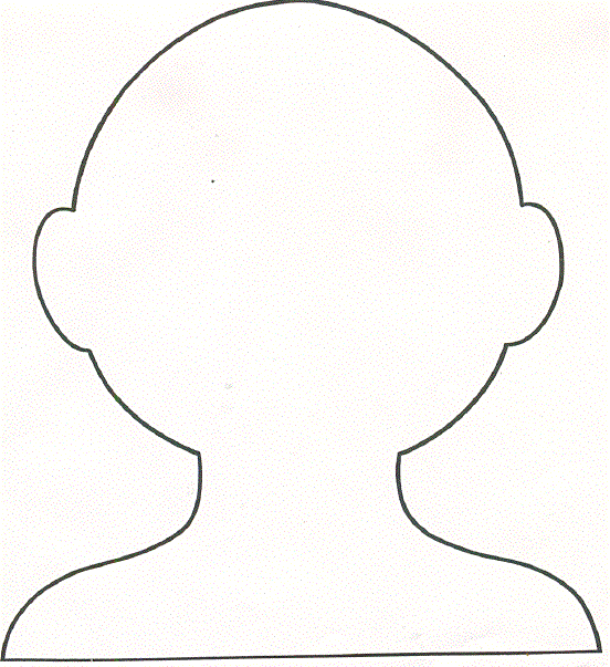 clip art human face outline - photo #13