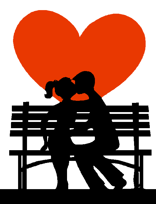 Cartoon Couples Kissing - Cliparts.co