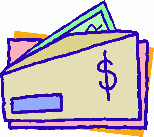 Envelope With Money Clipart | Clipart Panda - Free Clipart Images