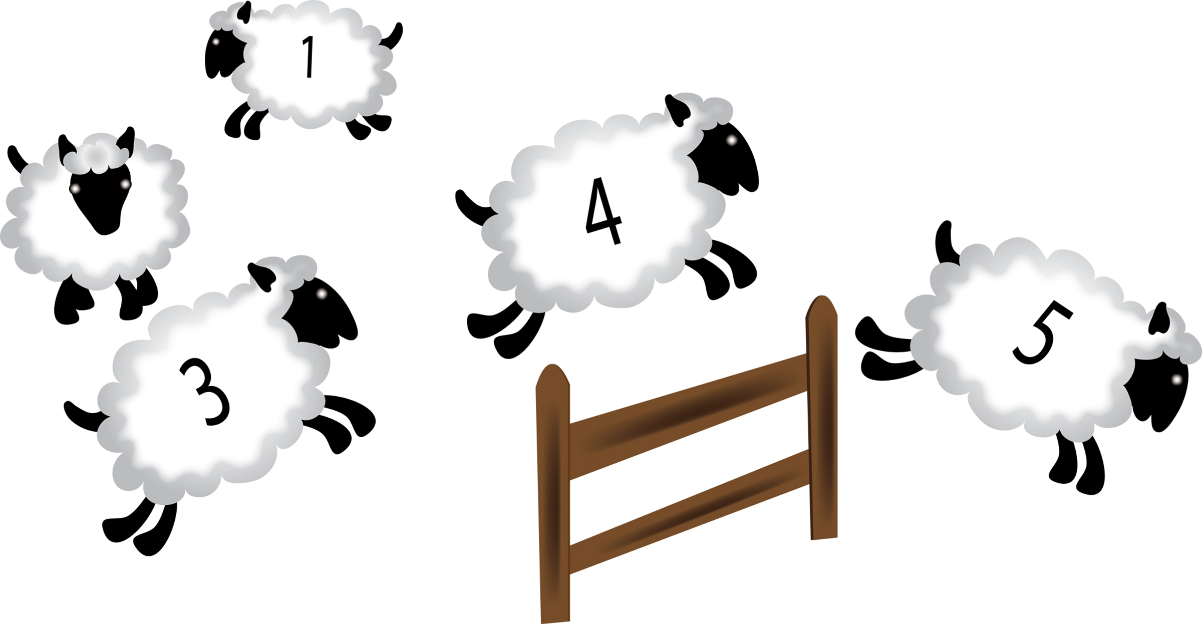 Counting Sheep Clipart Images & Pictures - Becuo