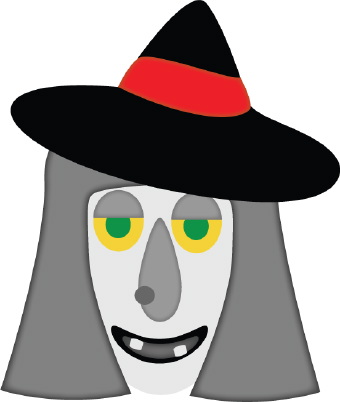 Witch Face Clipart | Clipart Panda - Free Clipart Images