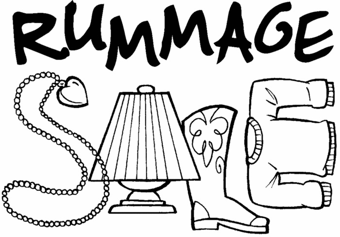Pix For > Rummage And Bake Sale Clipart