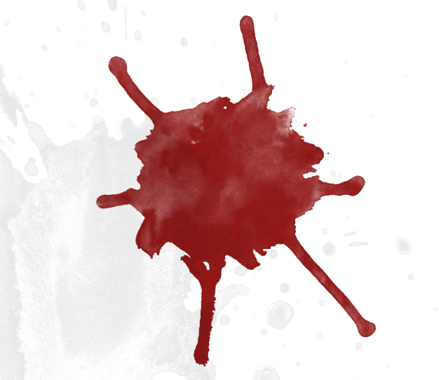 clip art blood splatter - photo #18