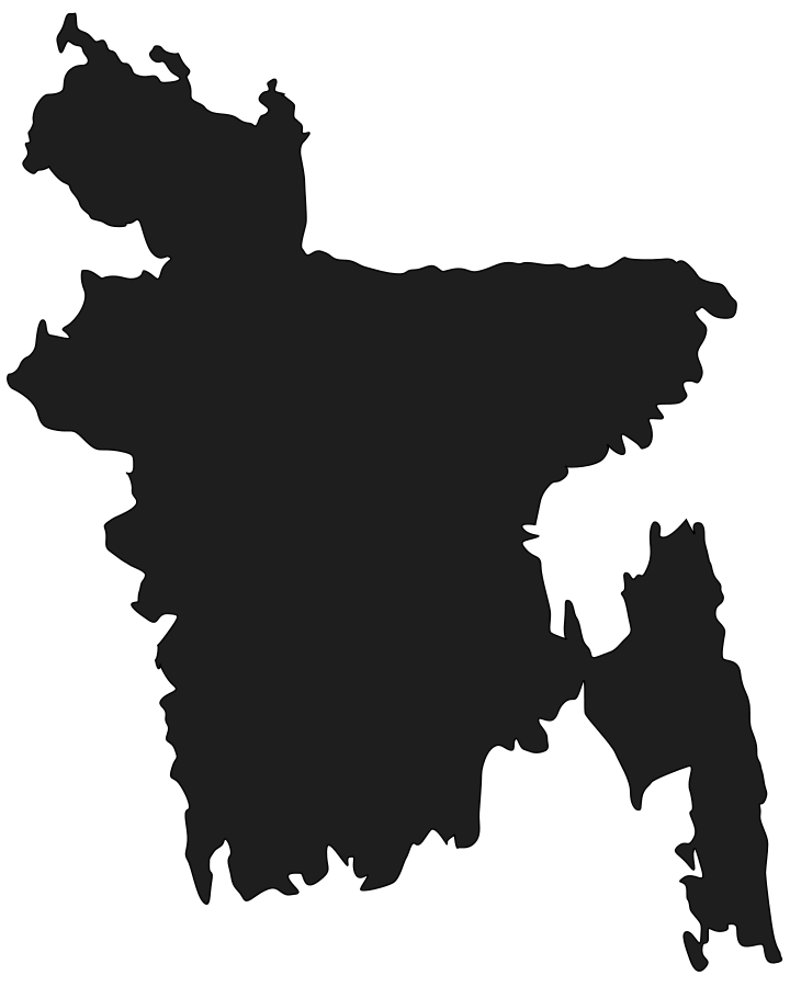 Map of Bangladesh Clipart, vector clip art online, royalty free ...