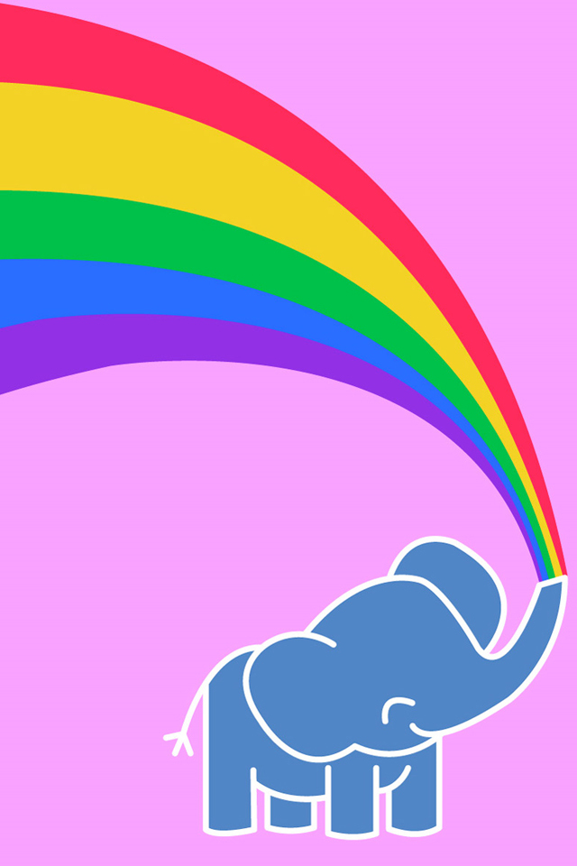 cute-elephant-rainbow | Shana Logic Blog