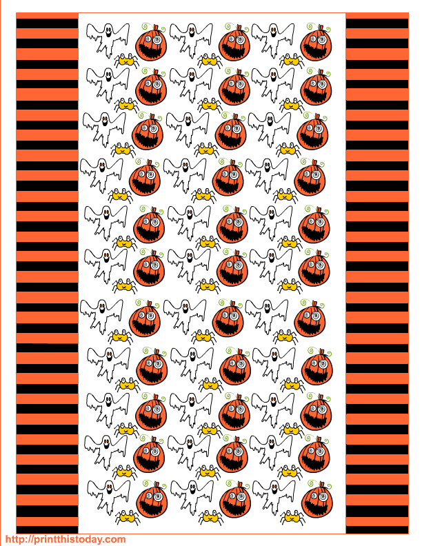 Free Printable Halloween Candy Wrappers | Print This Today