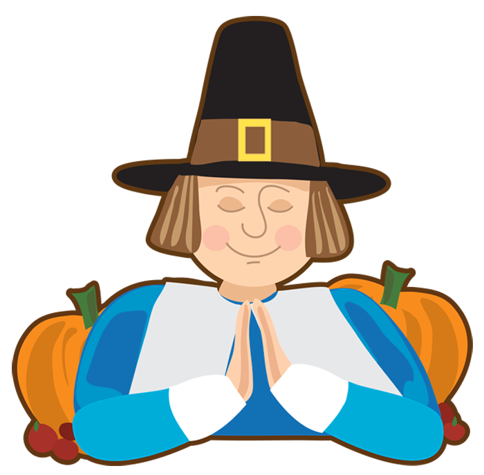 Transparent Thanksgiving Pilgrim Picture