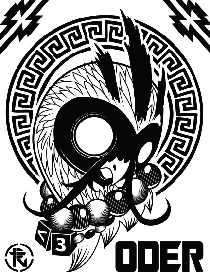 OWL vinyl sticker design by Mr-ODER on DeviantArt
