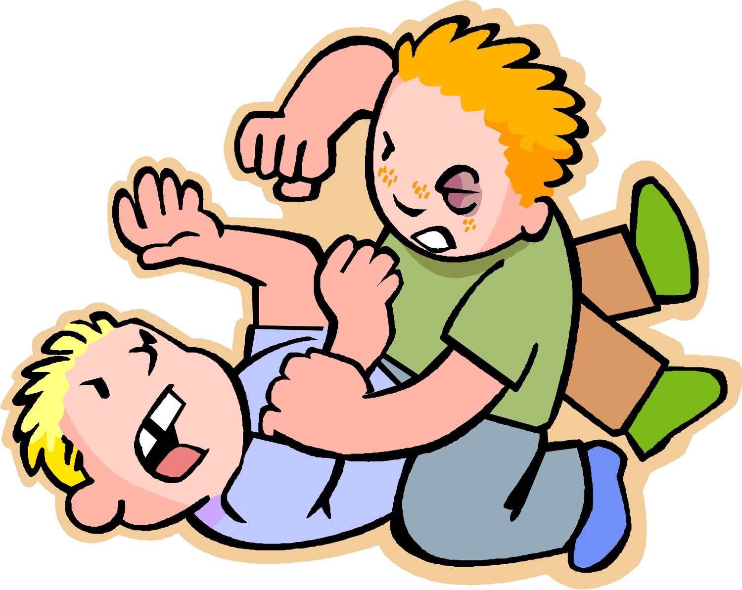 Cartoon Pictures Of People Fighting - ClipArt Best