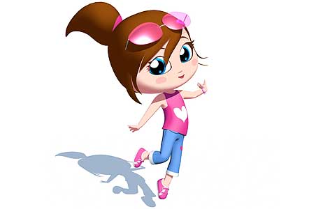 Pictures Of Cartoon Little Girls - Cliparts.co