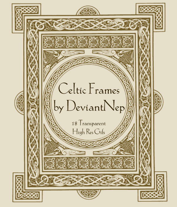 Celtic Frames Gifs by DeviantNepStock on DeviantArt
