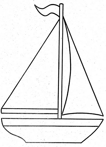 sail boat coloring pages - photo #44