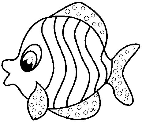 Free coloring pages of t fish